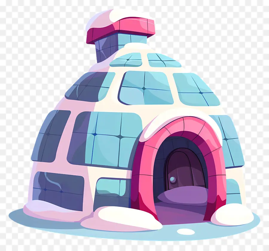 Igloo，หิมะ PNG