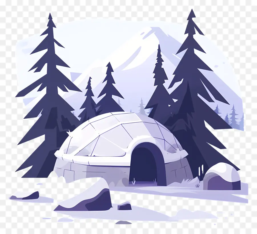 Igloo，Igloo ในป่า PNG