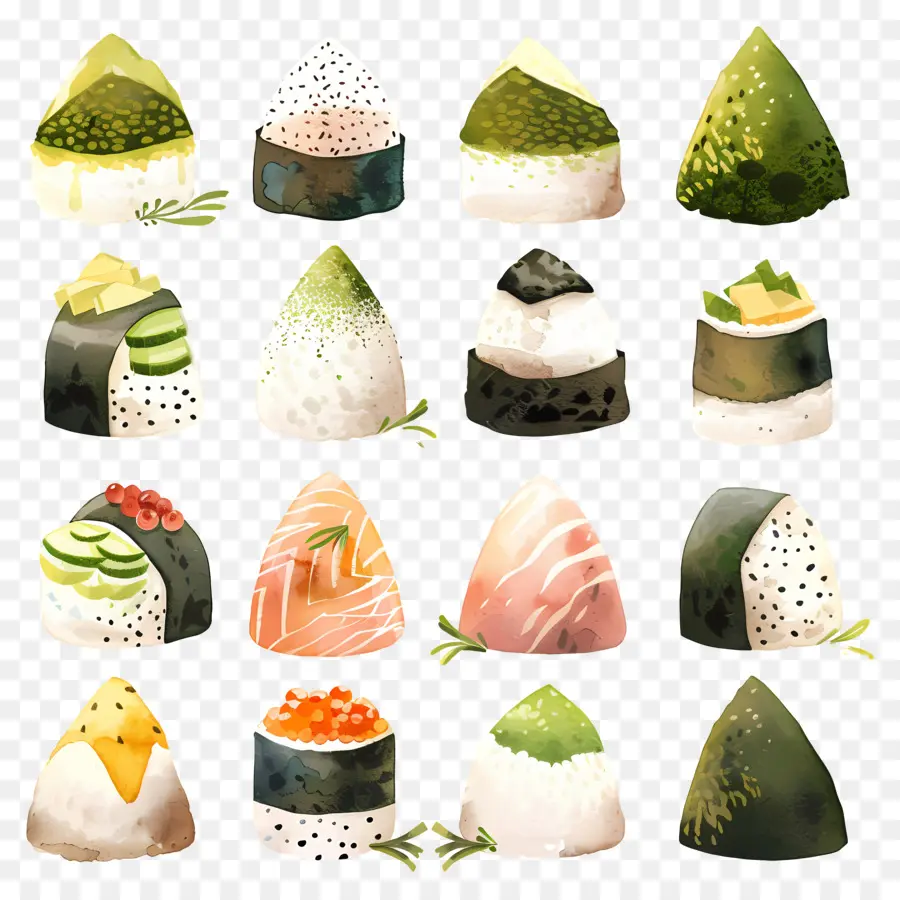 Onigiri，ลูกข้าว PNG