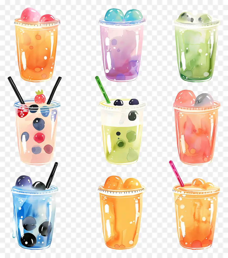 ชาฟอง，Boba PNG