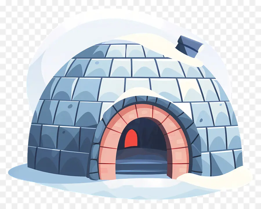 Igloo，หิมะ PNG