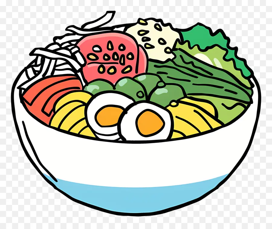 Bibimbap，เกาหลี PNG