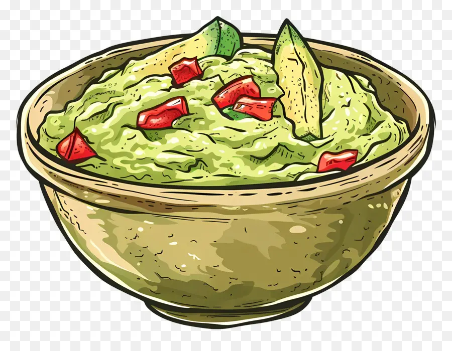 Guacamole，ชาม PNG