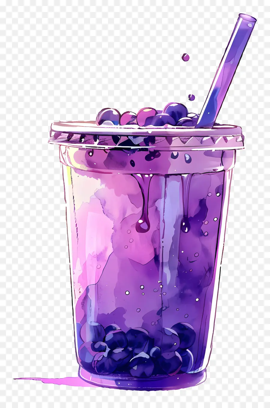 ชาฟอง，Boba PNG