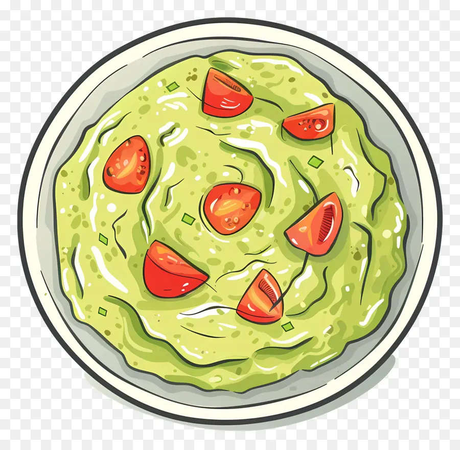 Guacamole，มะเขือเทศ PNG