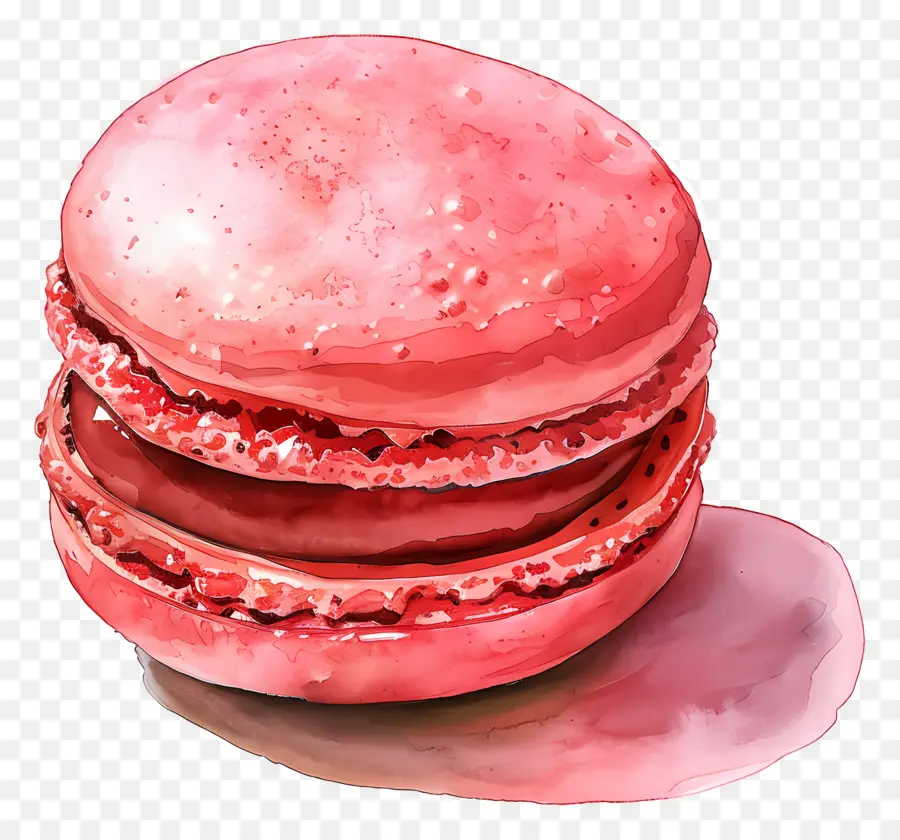 Macaron，สีชมพู PNG