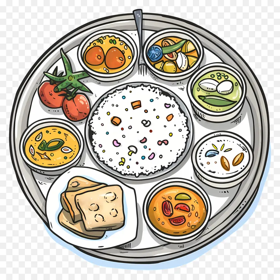 Thali，เกี่ยวกับประเทศอินเดีย PNG