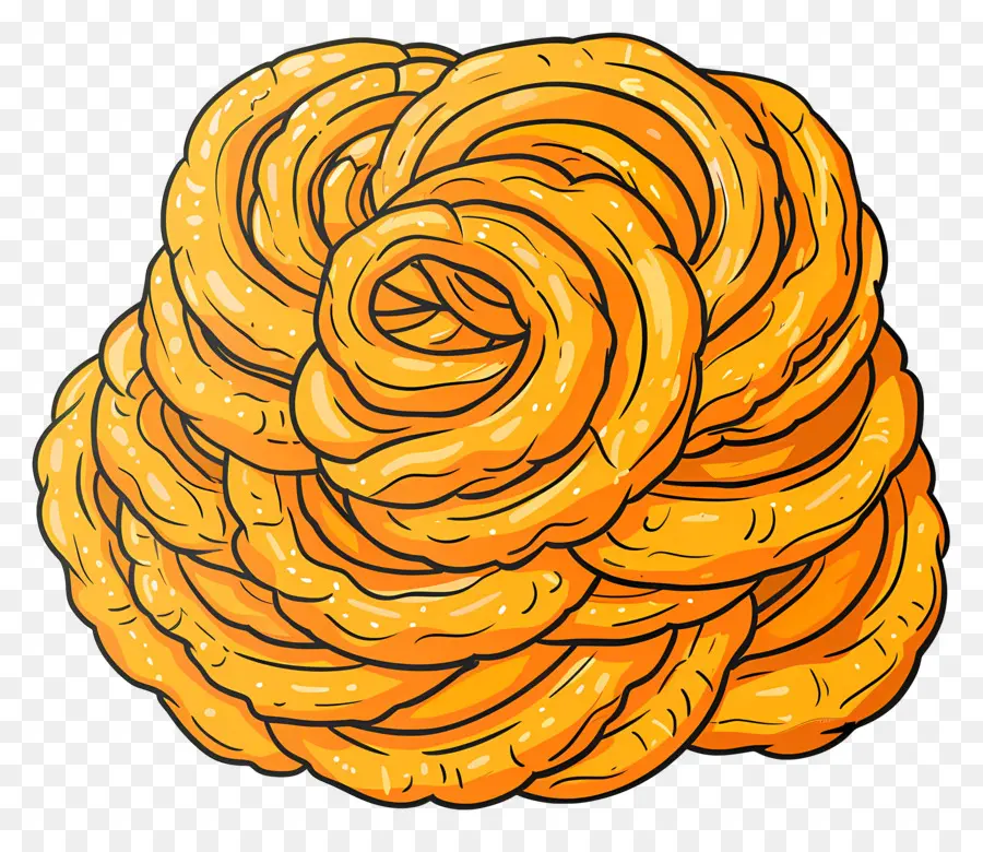 Jalebi，หวาน PNG