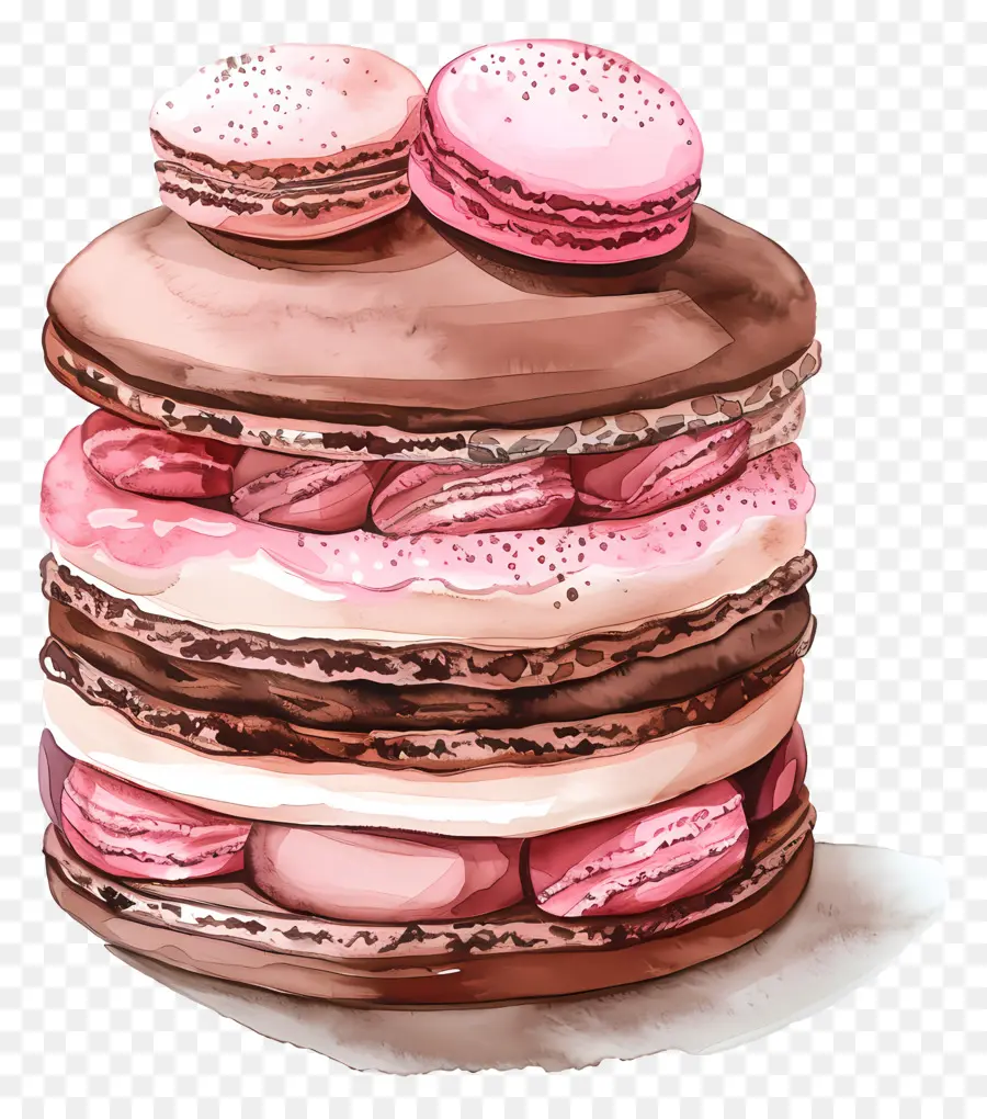 Macarons，ขนม PNG