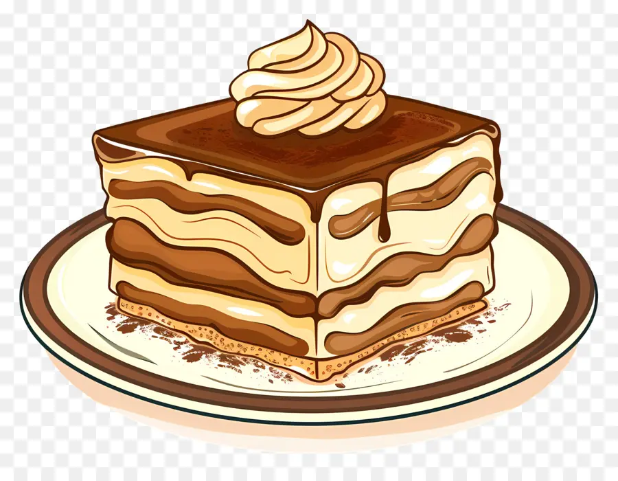 เค้ก Tiramisu，ขนม PNG