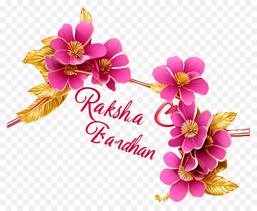 Raksha Bandhan，ดอกไม้ PNG