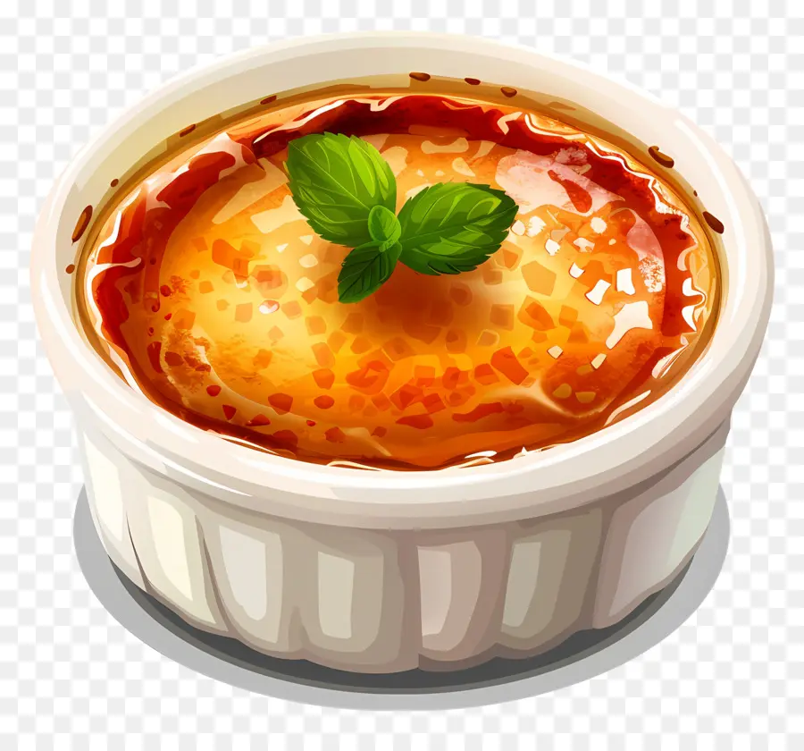 Crèmebrûlée，ขนม PNG