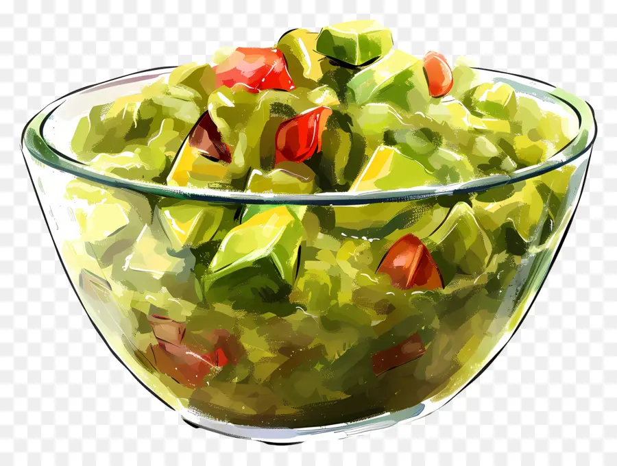 ชาม Guacamole，อะโวคาโด PNG