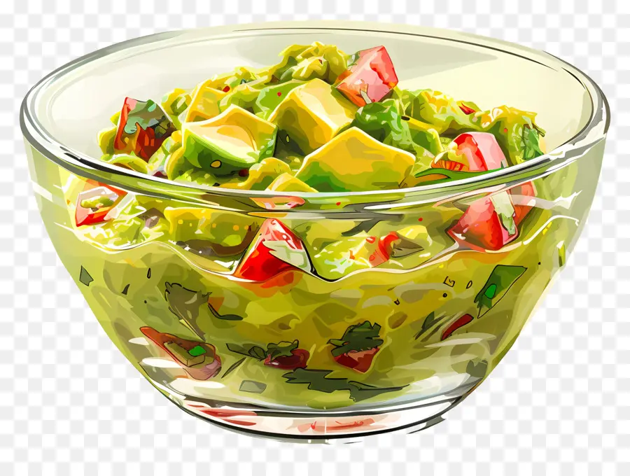 Guacamole，อะโวคาโด PNG