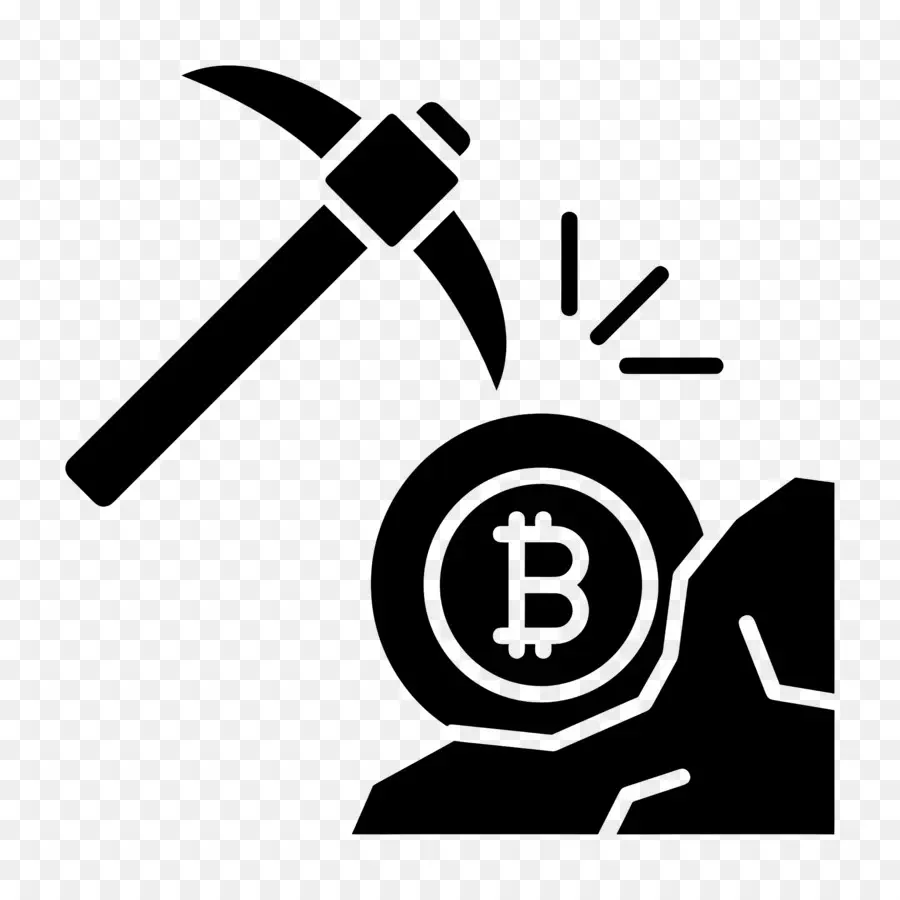 Bitcoin Miner，การขุด Bitcoin PNG