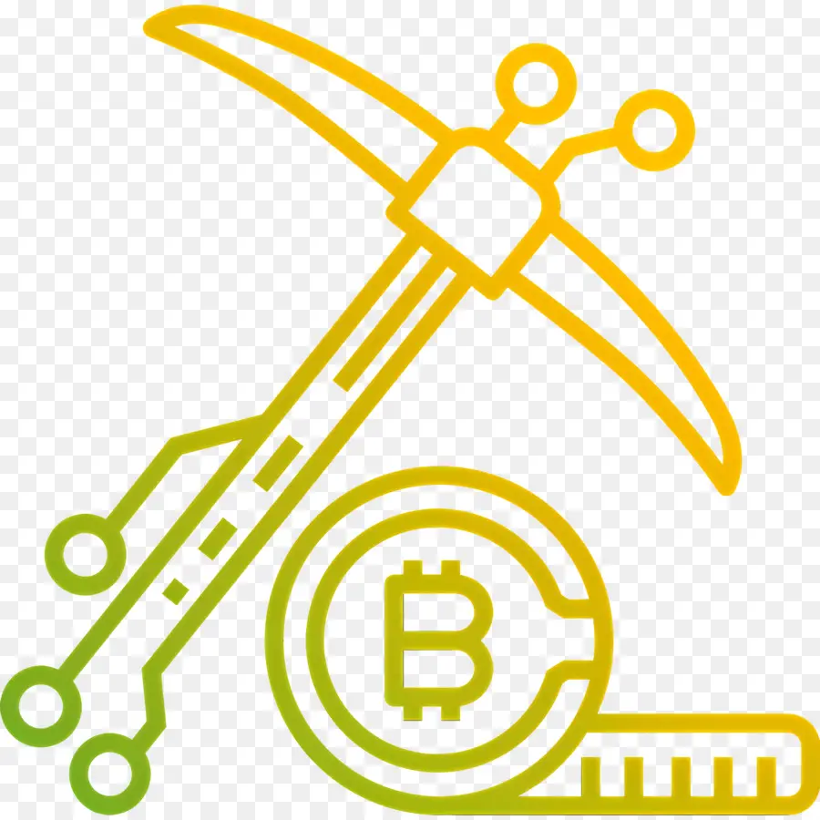 Bitcoin Miner，การขุด Bitcoin PNG