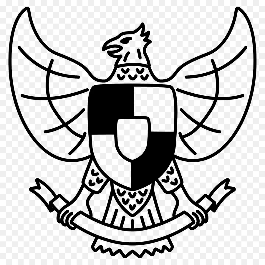 Garuda，Eagle Emblem PNG