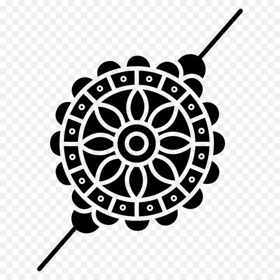 Raksha Bandhan，Mandala ตกแต่ง PNG