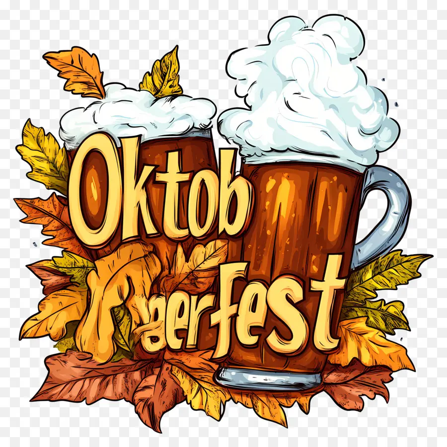 Oktoberfest，แก้วเบียร์ PNG