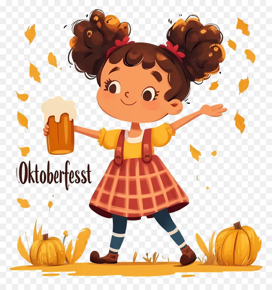 Oktoberfest，หญิงสาวกับเบียร์ PNG