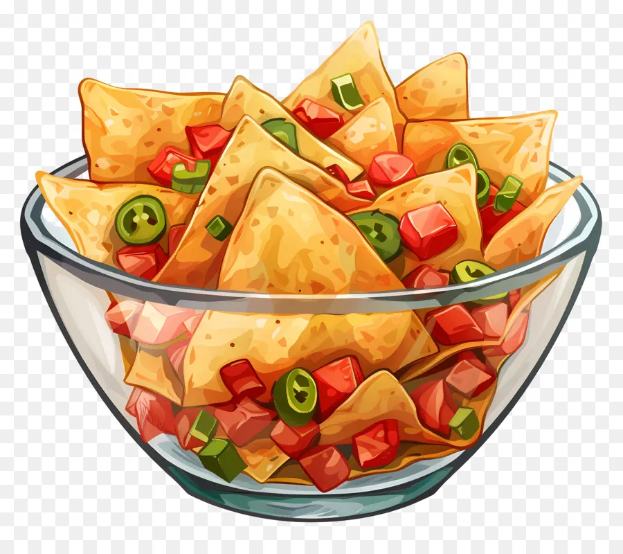 ชาม Nachos，อาหารว่าง PNG