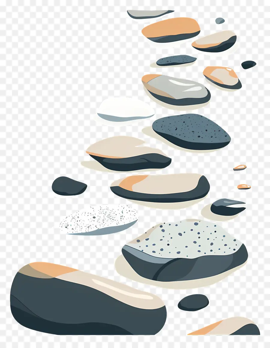 Pebble Walkway，ก้าวเข้าสู่หิน PNG