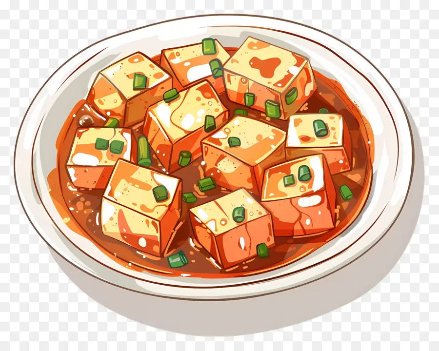 แอปพลิเคชัน Mapo，จานเต้าหู้ PNG