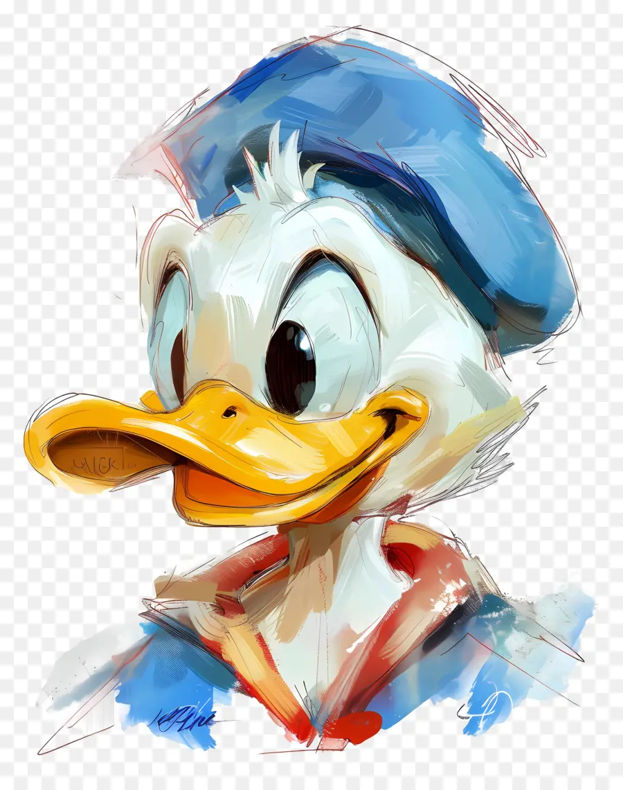 Donald Duck Head，โดนัลด์เป็ด PNG