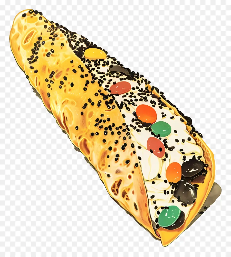 Cannoli，ขนม PNG