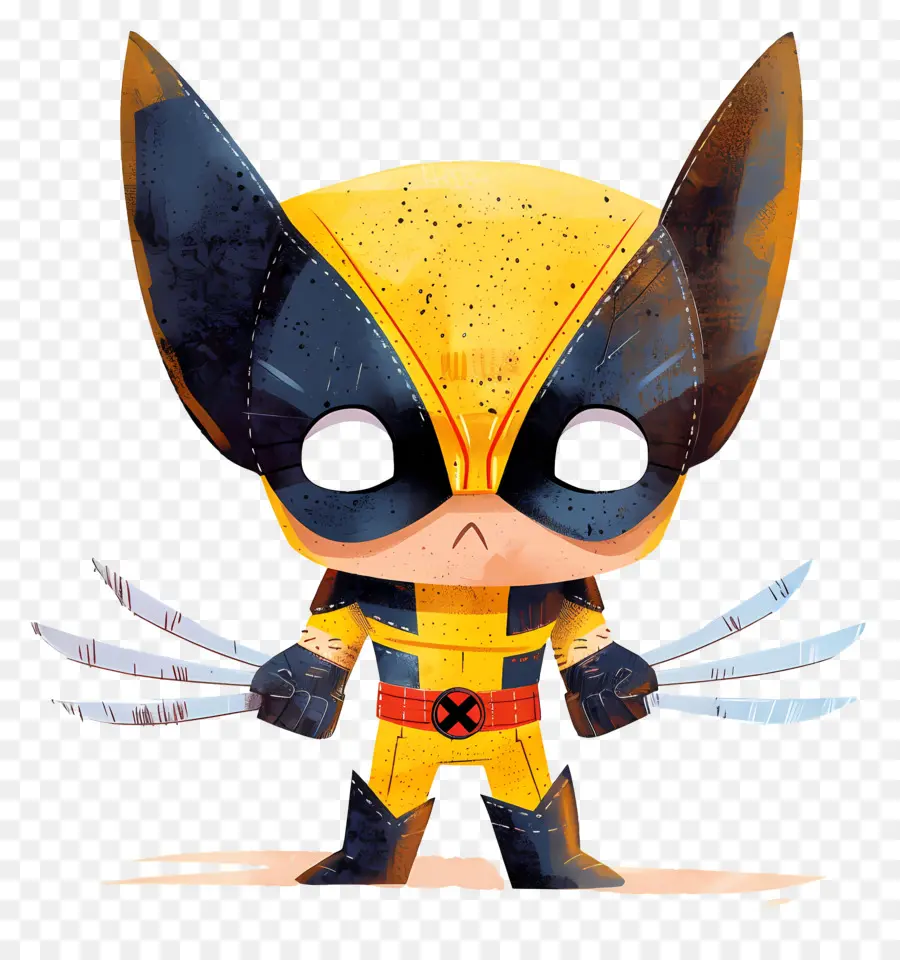 วูลเวอรีน，Wolverine น่ารัก PNG