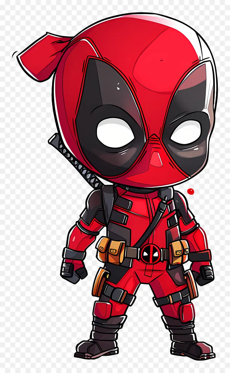 Deadpool，ตัวละครสีแดง PNG