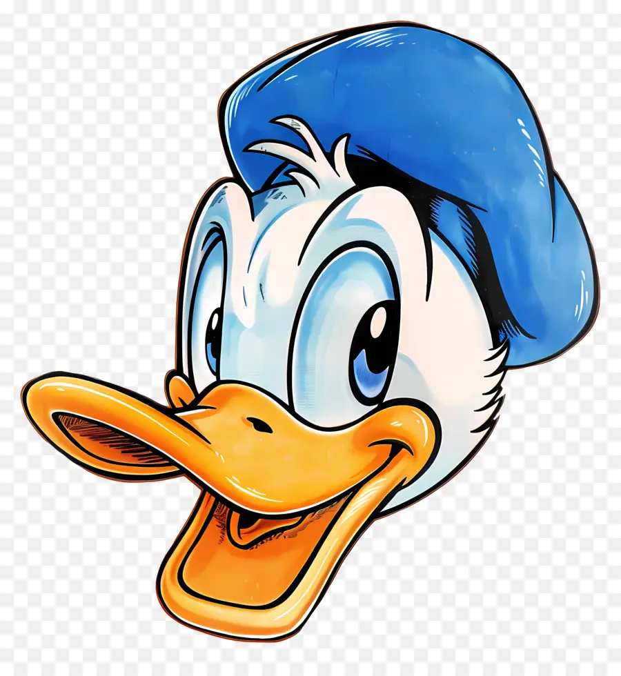 Donald Duck Head，โดนัลด์เป็ด PNG