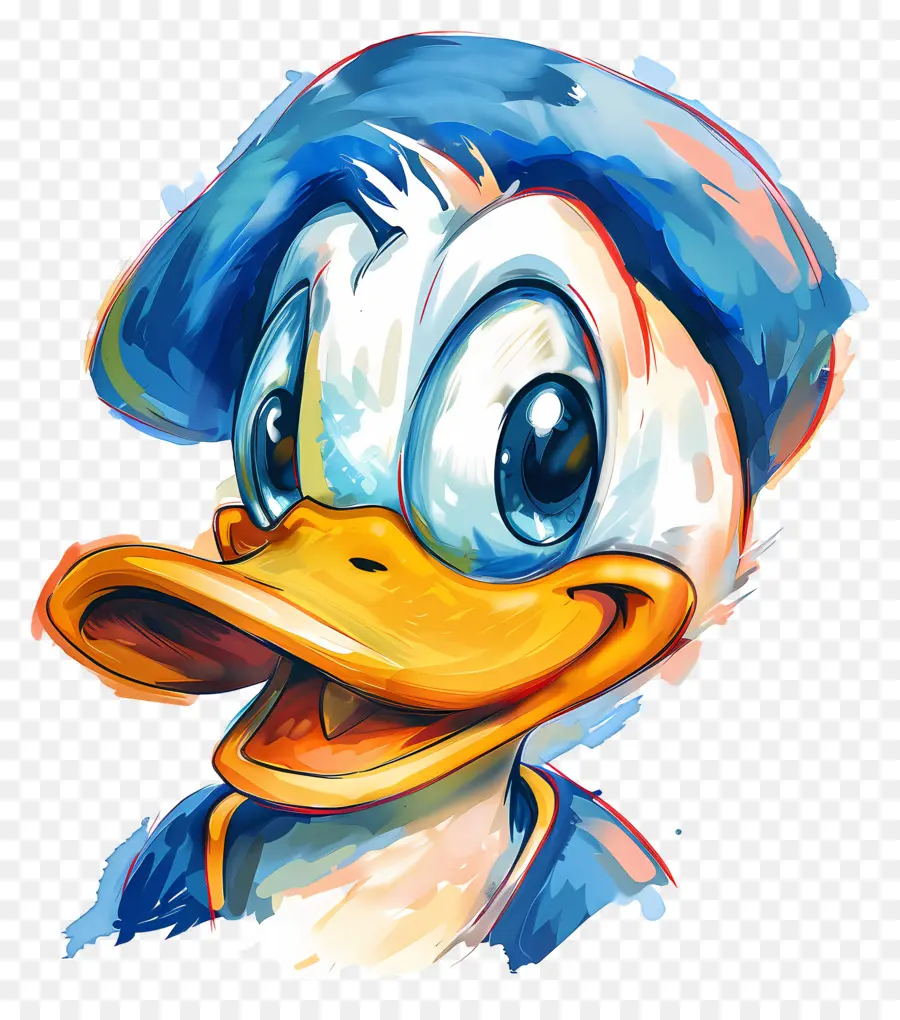 Donald Duck Head，โดนัลด์เป็ด PNG