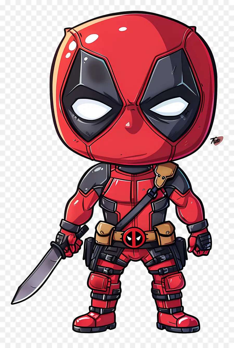 Deadpool，ตัวละครสีแดง PNG