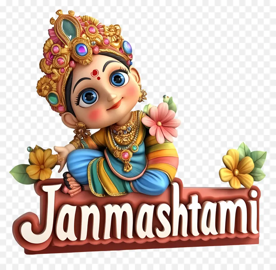 Janmashtami，กฤษณะ PNG