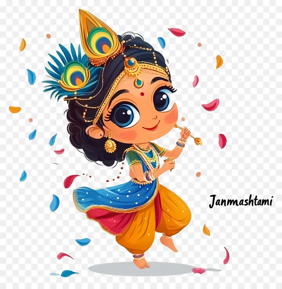 Janmashtami，ตัวละคร Janmashtami PNG