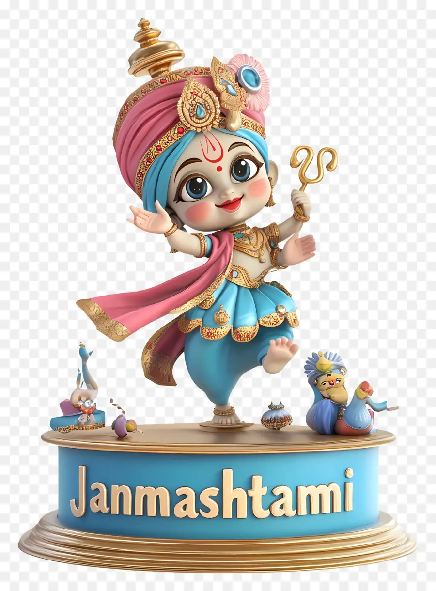 Janmashtami，Janmashtami Baby Krishna PNG