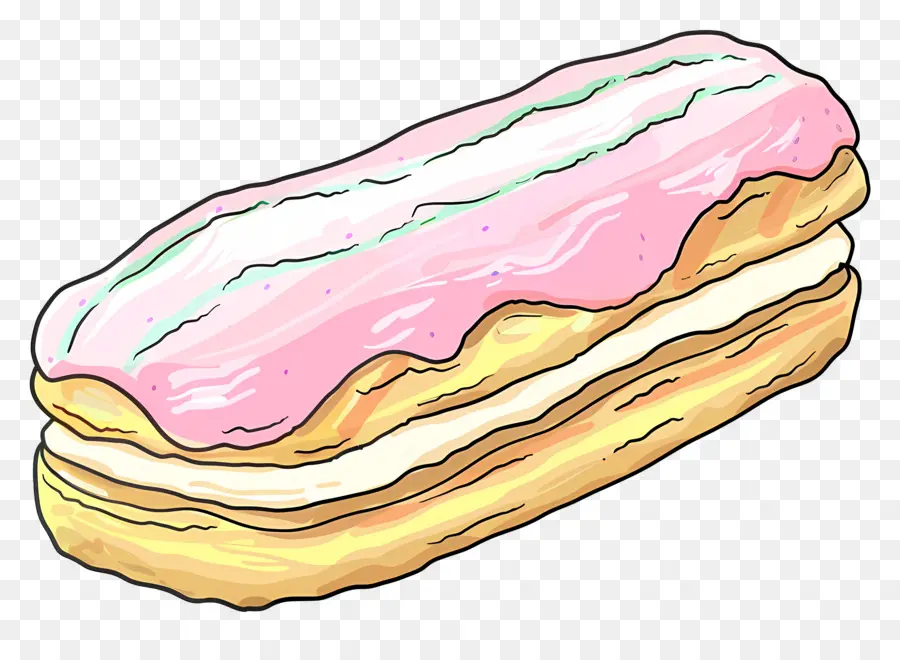 อวัง，Eclairs สีสันสดใส PNG