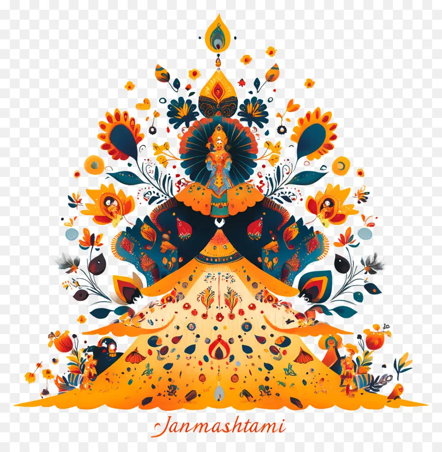 Janmashtami，กฤษณะ PNG