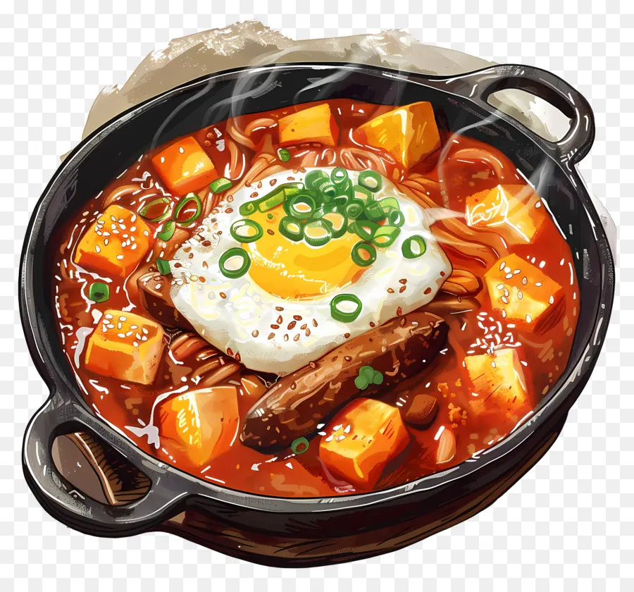 Tteokbokki วิเศษ，หม้อร้อน PNG