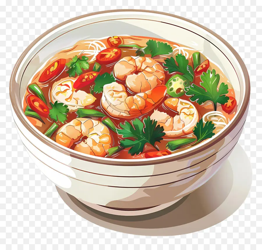 Tom Yum Goong，ซุป PNG