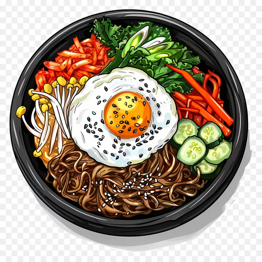 Bibimbap เกาหลี，Bibimbap PNG