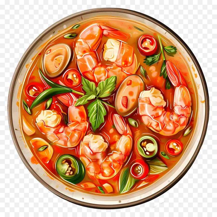 Tom Yum Goong，ซุปกุ้ง PNG