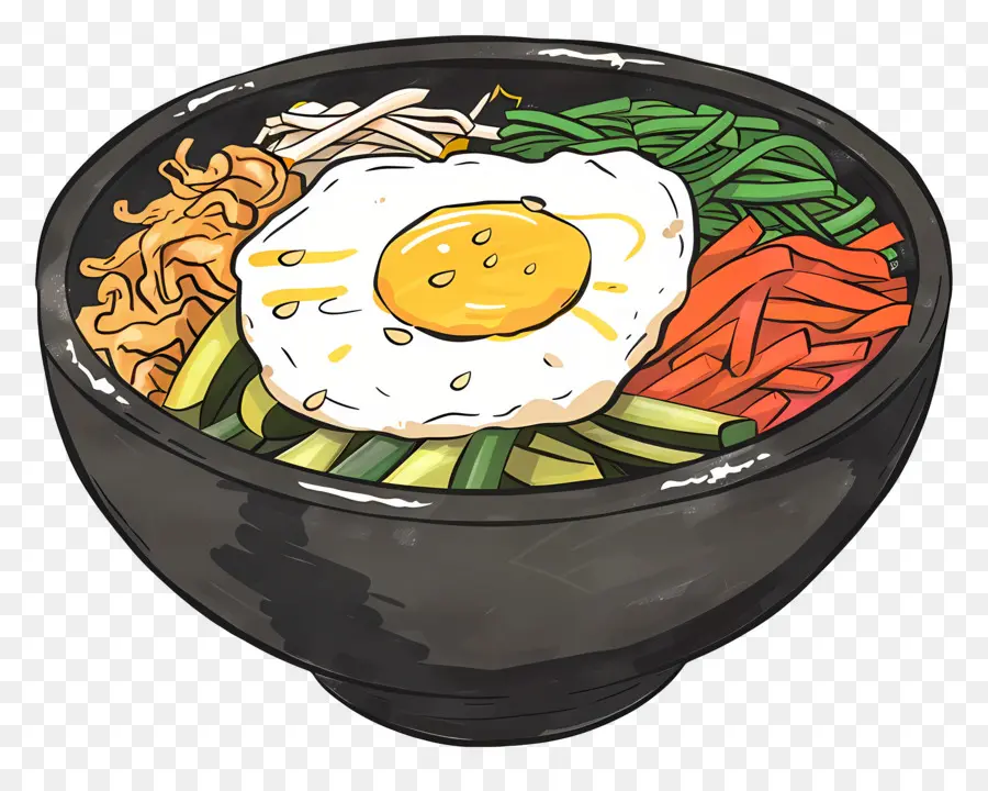 Bibimbap เกาหลี，Bibimbap PNG