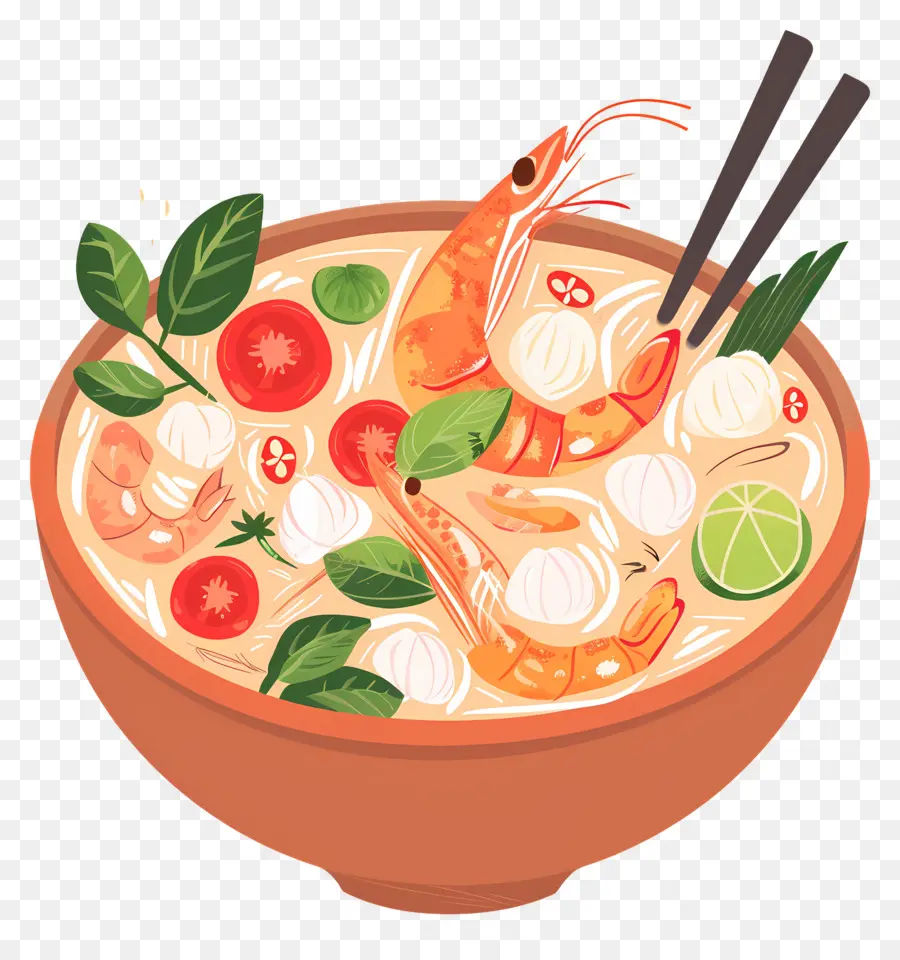 Tom Yum Goong，ซุปกุ้ง PNG