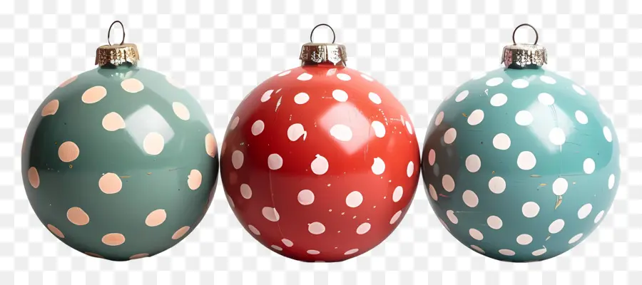 บอล Dot Christmas Polka，เครื่องประดับ PNG