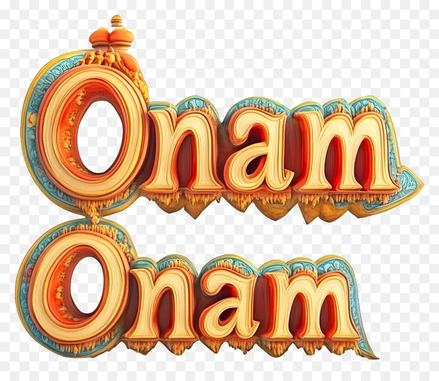 Onam，ข้อความ Onam PNG