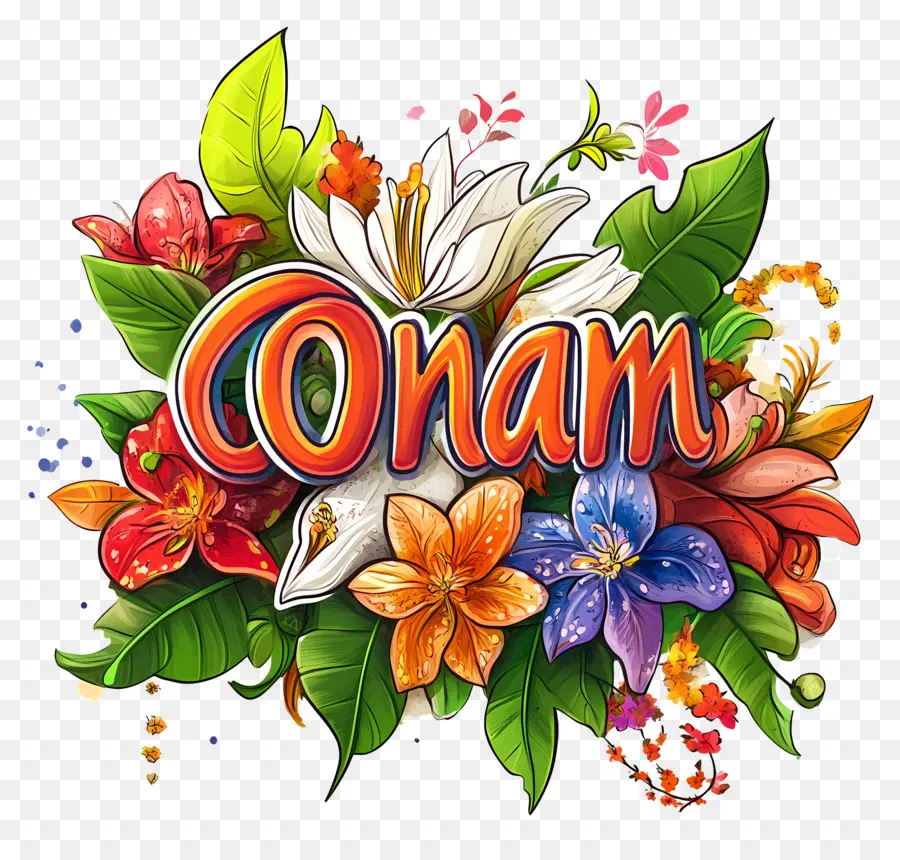 Onam，ดอกไม้ PNG