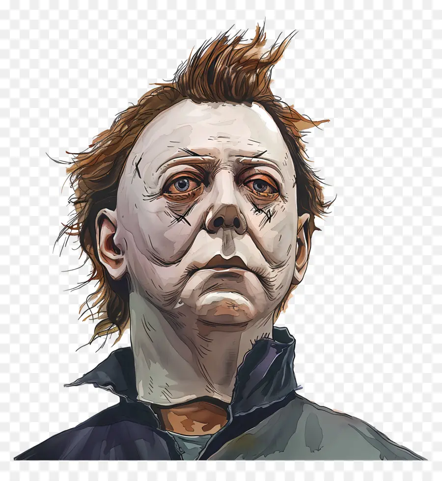 Michael Myers，ชายสวมหน้ากากที่น่ากลัว PNG