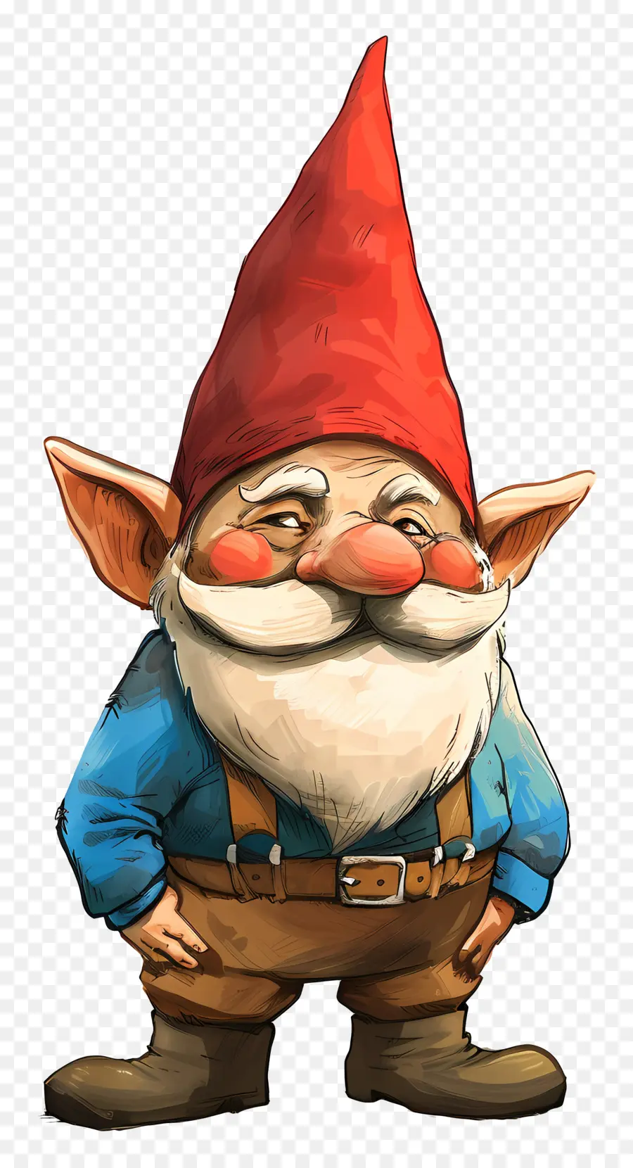 Gnome ในสวน，รูปปั้น PNG